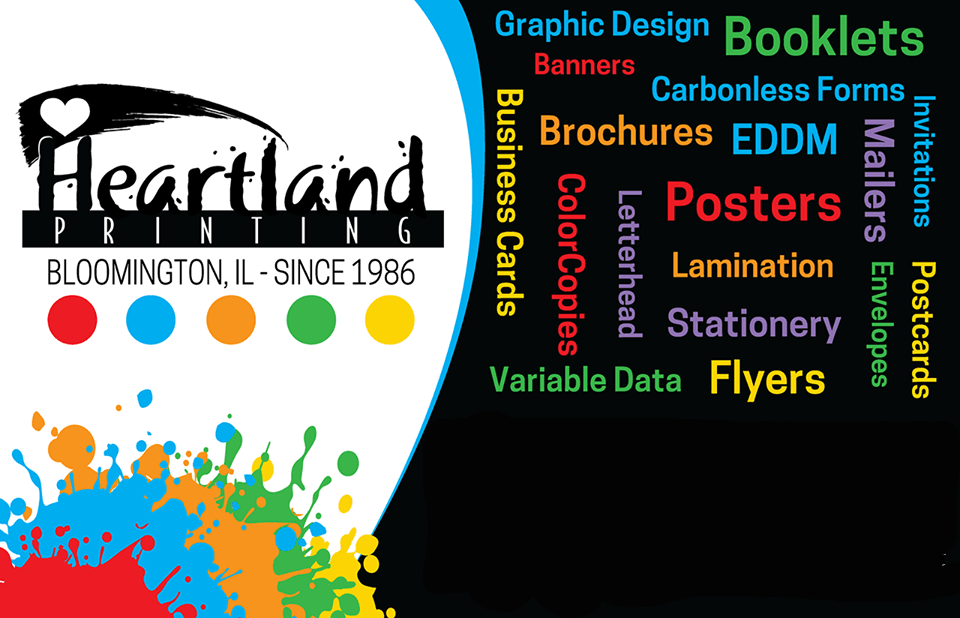 Printing Design Bloomington Il Heartland Printing