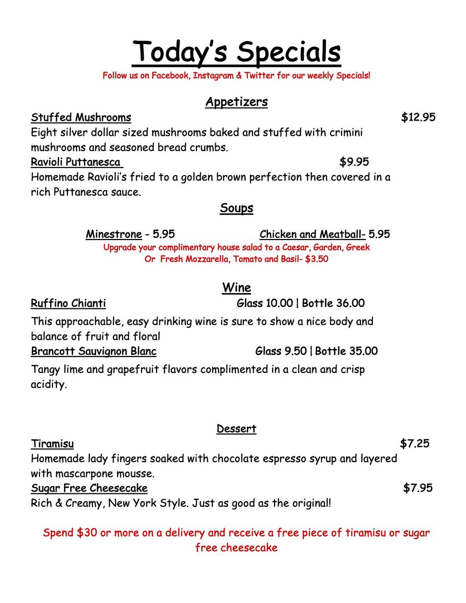 Piccolo's Ristorante Restaurant Bellmore NY Italian Restaurant