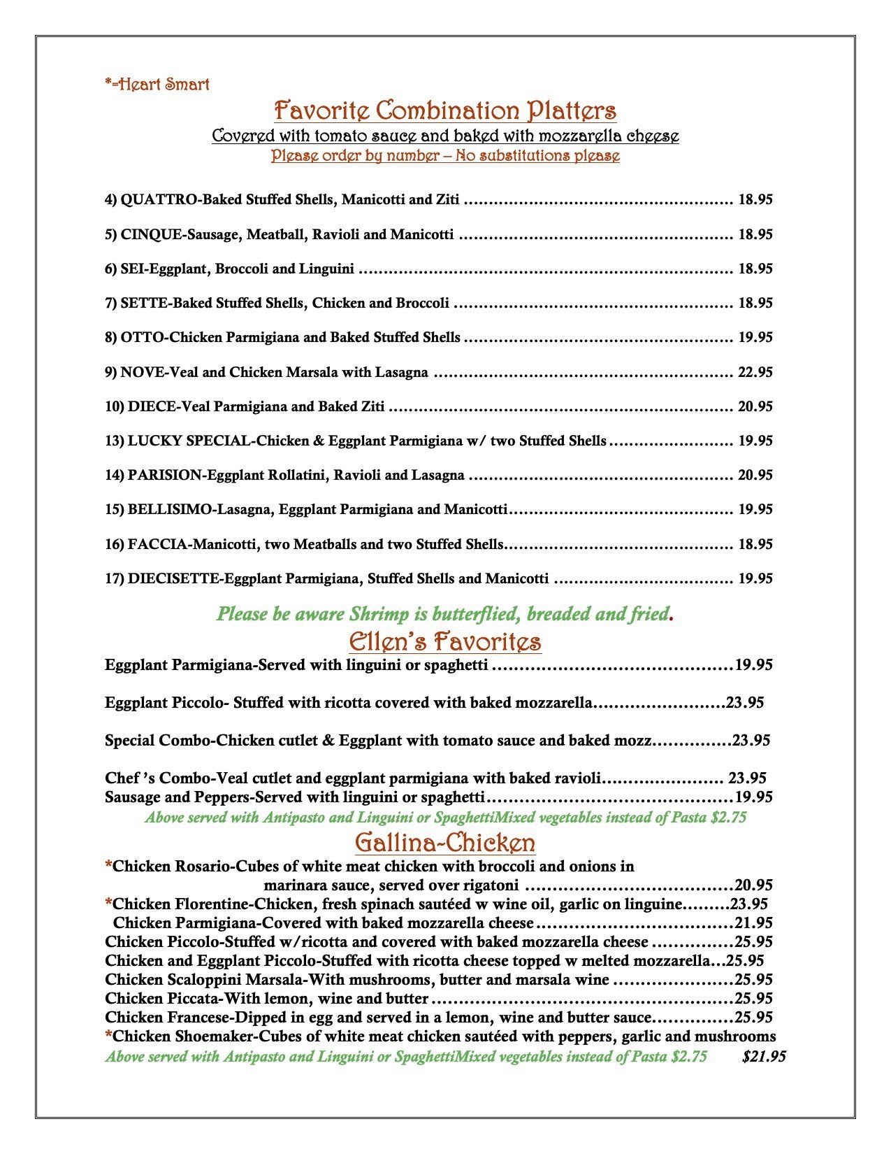 Dinner Piccolo Ristorante Bellmore, NY