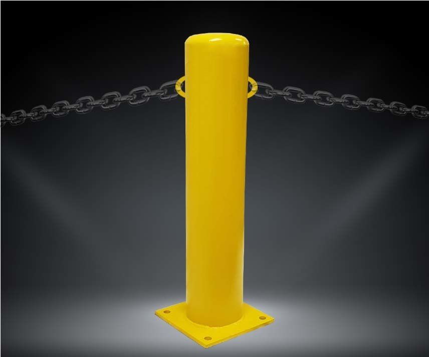 Buy Affordable Steel Bolt Down (Surface Mounted) Safety Bollards