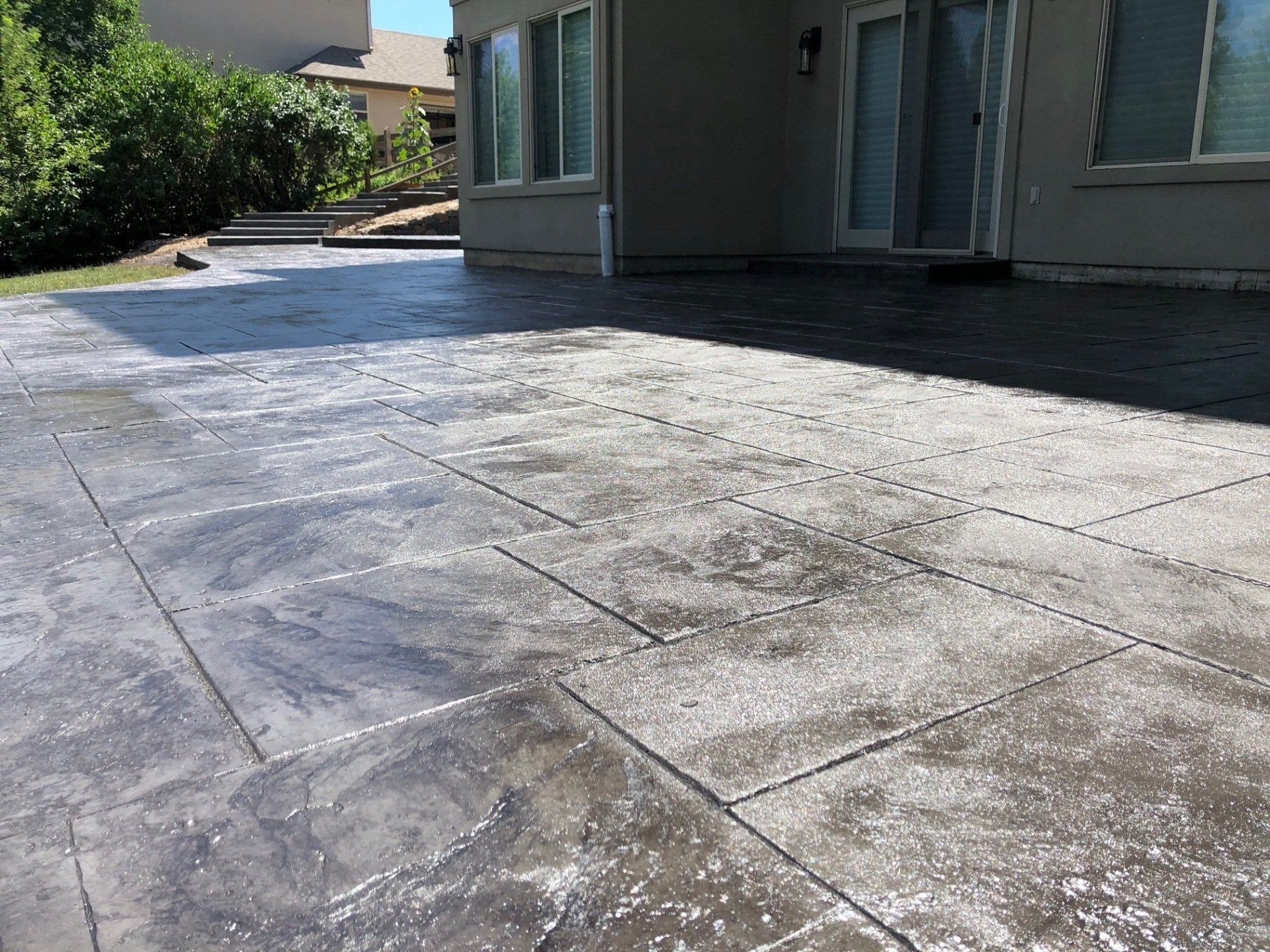 Stamped Concrete Slip Resistant Surface Arvada, CO