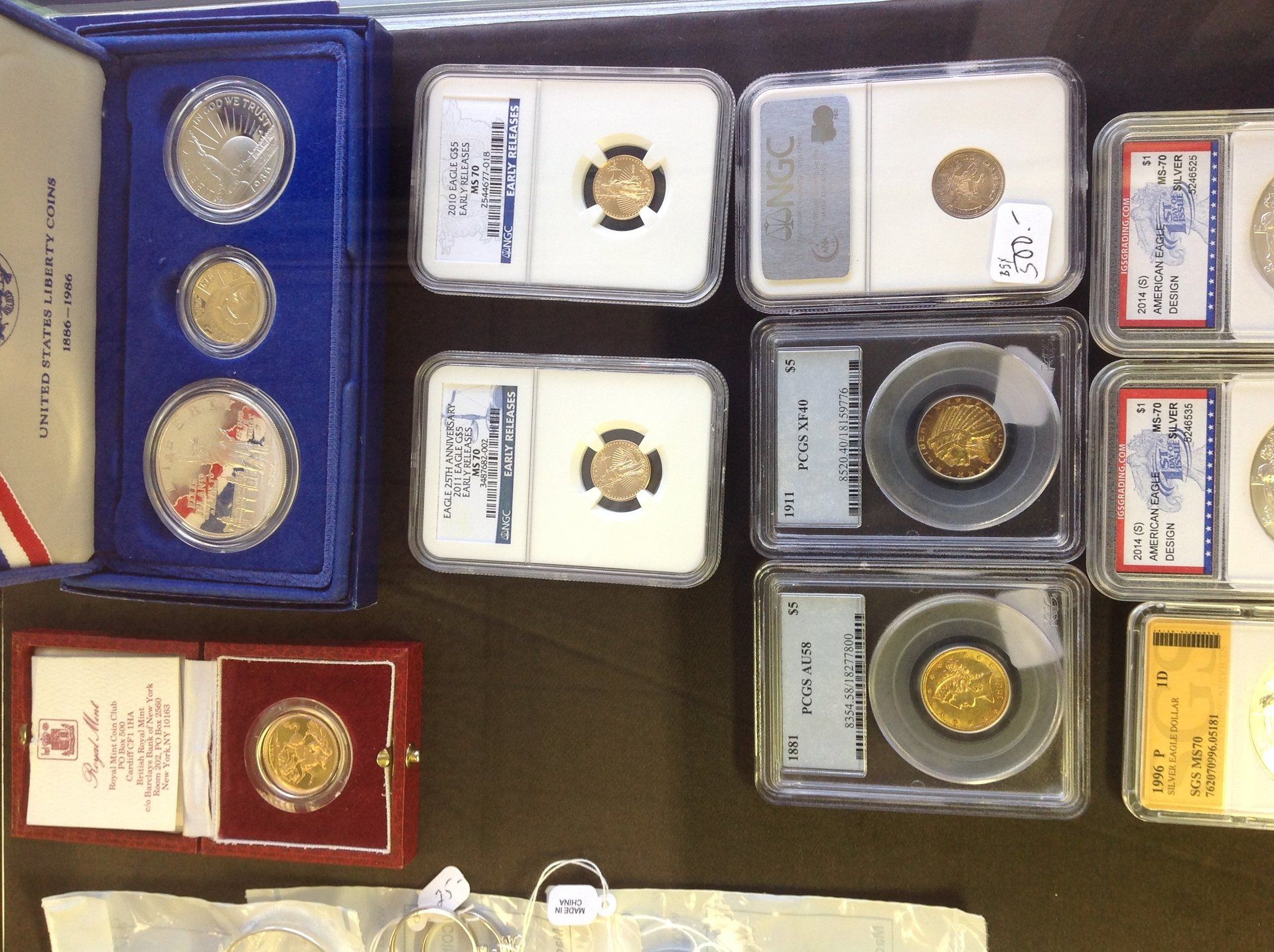 Image Gallery CJ's Coins Jacksonville, NC