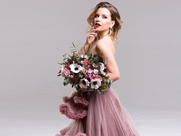 L Abito Da Sposa Colorato