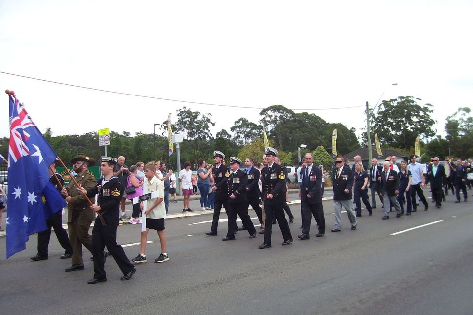 Anzac Day Services and Road Closures on the Central Coast