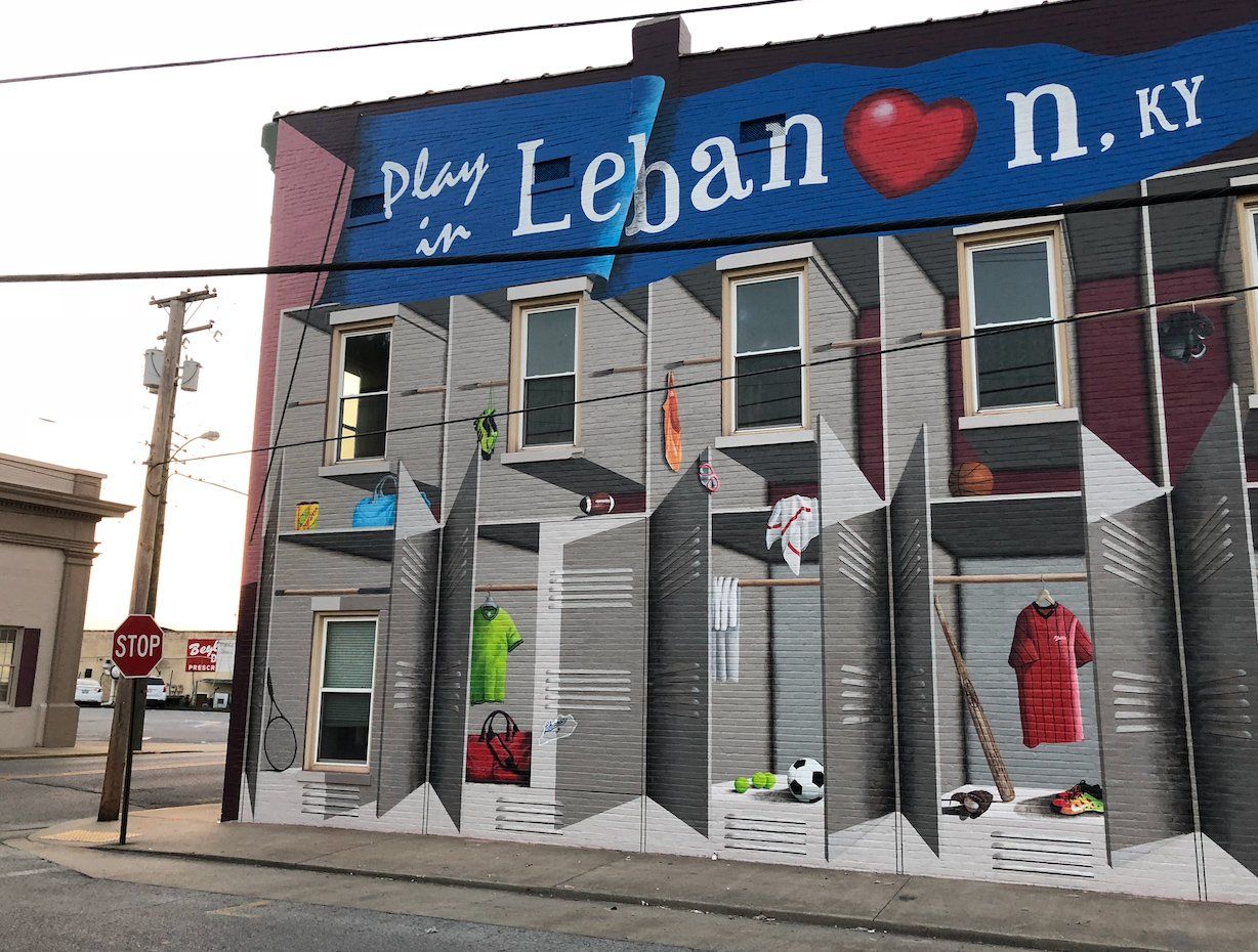 Lebanon III, KY Enterprise Building Custom Mural Art by Murals & More