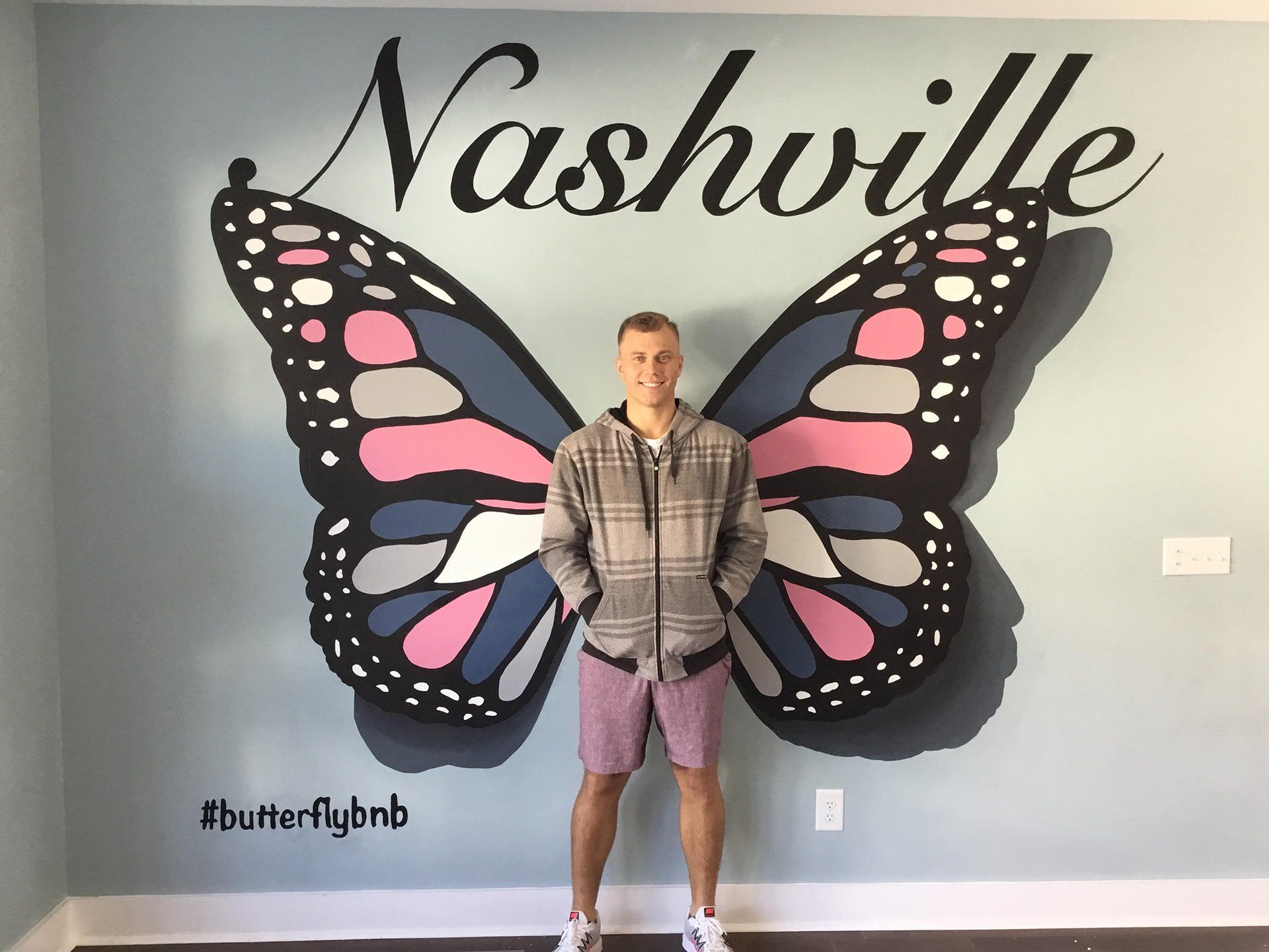 Hand Painted Mural By Murals & More For Legends Corner of Nashville