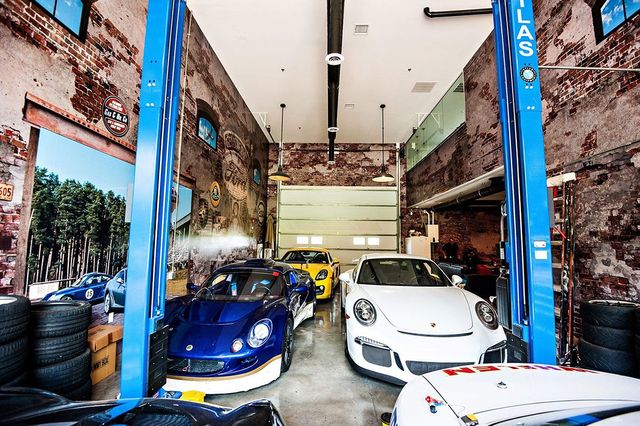 Exotic Car Garages Rely On Haas Door Products