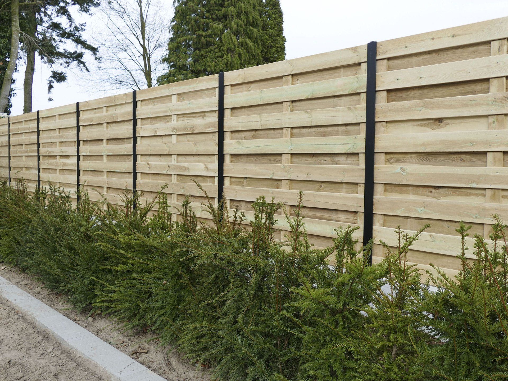 5 Pcs Plastic Omheining Geplaatst In De Grond Hek
