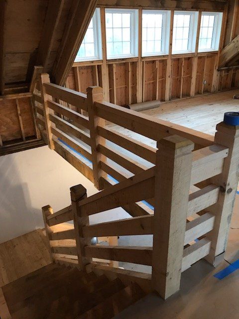 Custom Timber Products | Green Mountain Timber Frames