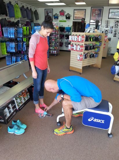 running shoe fitting store near me