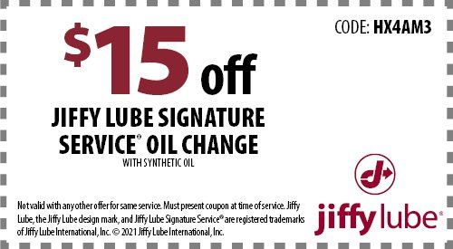 jiffy lube coupon repair service