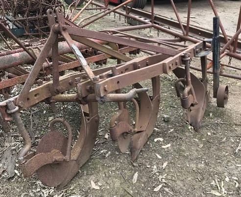 Massey Ferguson 3 furrow mould board plow