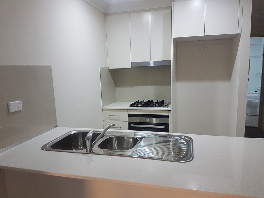 clean apartment kitchen