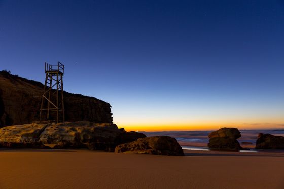 Redhead sunrise beach
