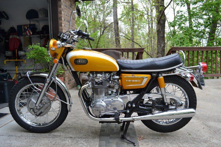 1971 Yamaha XS1B 650 Twin