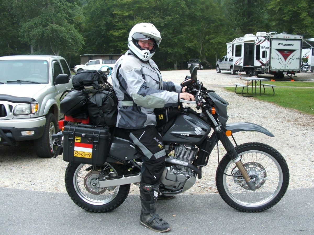 dr650 adventure touring