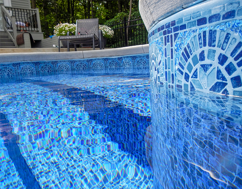 clear pool liner