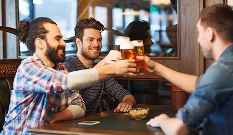 Friends enjoying at Traralgon RSL 