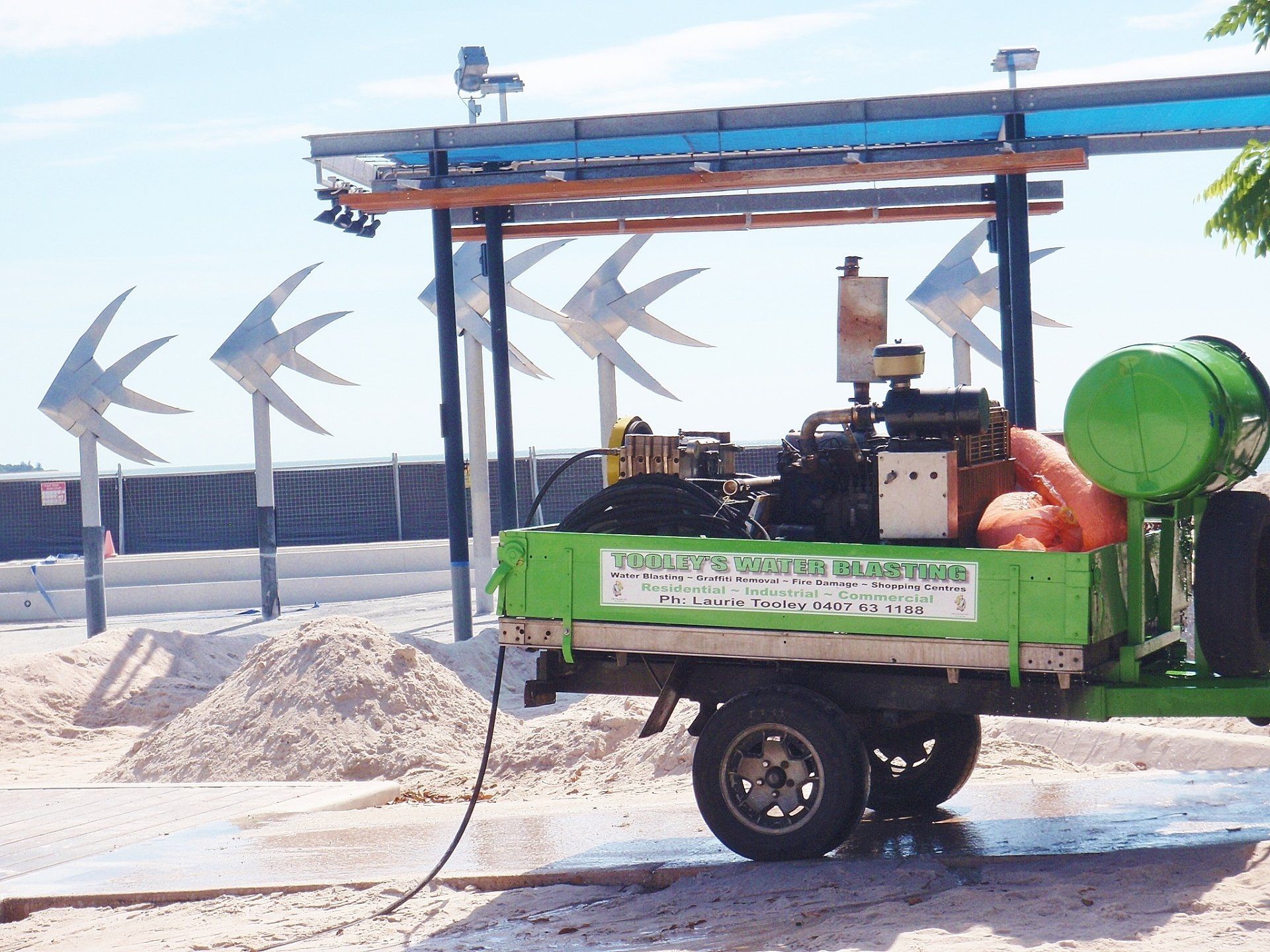 Wet Sandblasting Cairns