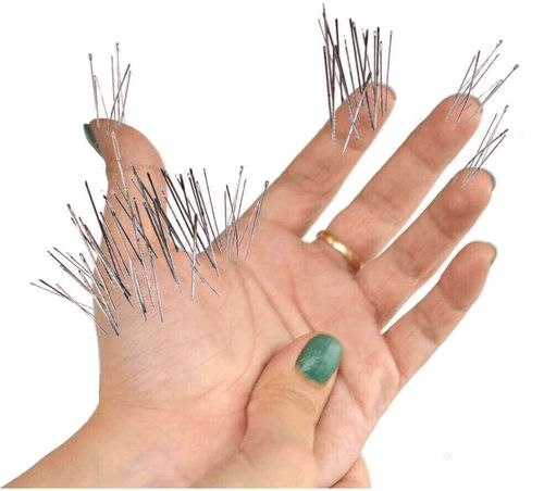 headache pins and needles in hands and feet