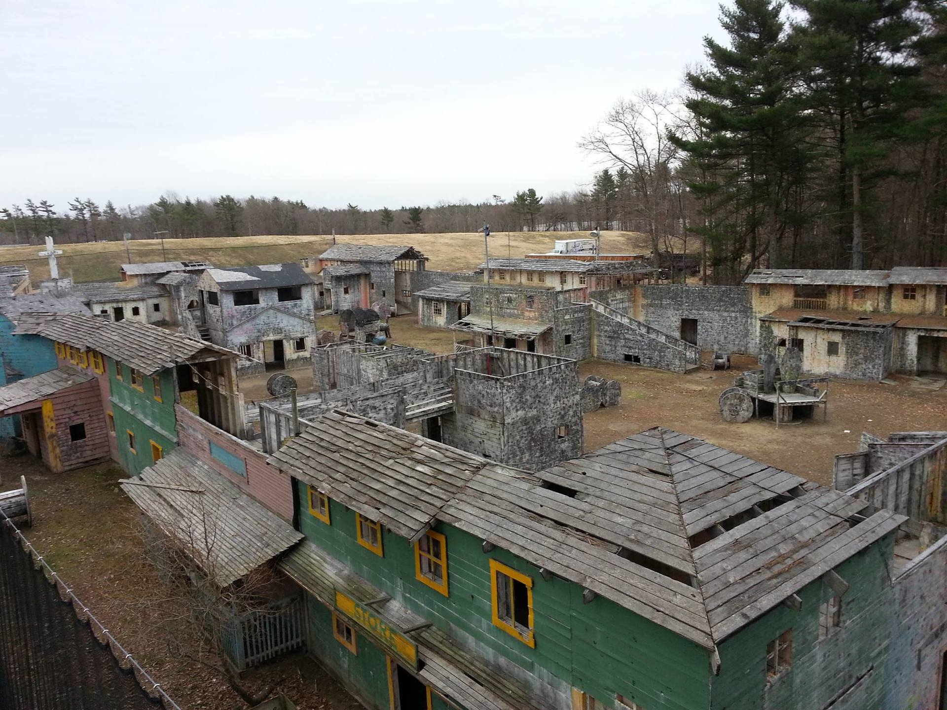 Ghost Town Paintball Field P&L Paintball Park