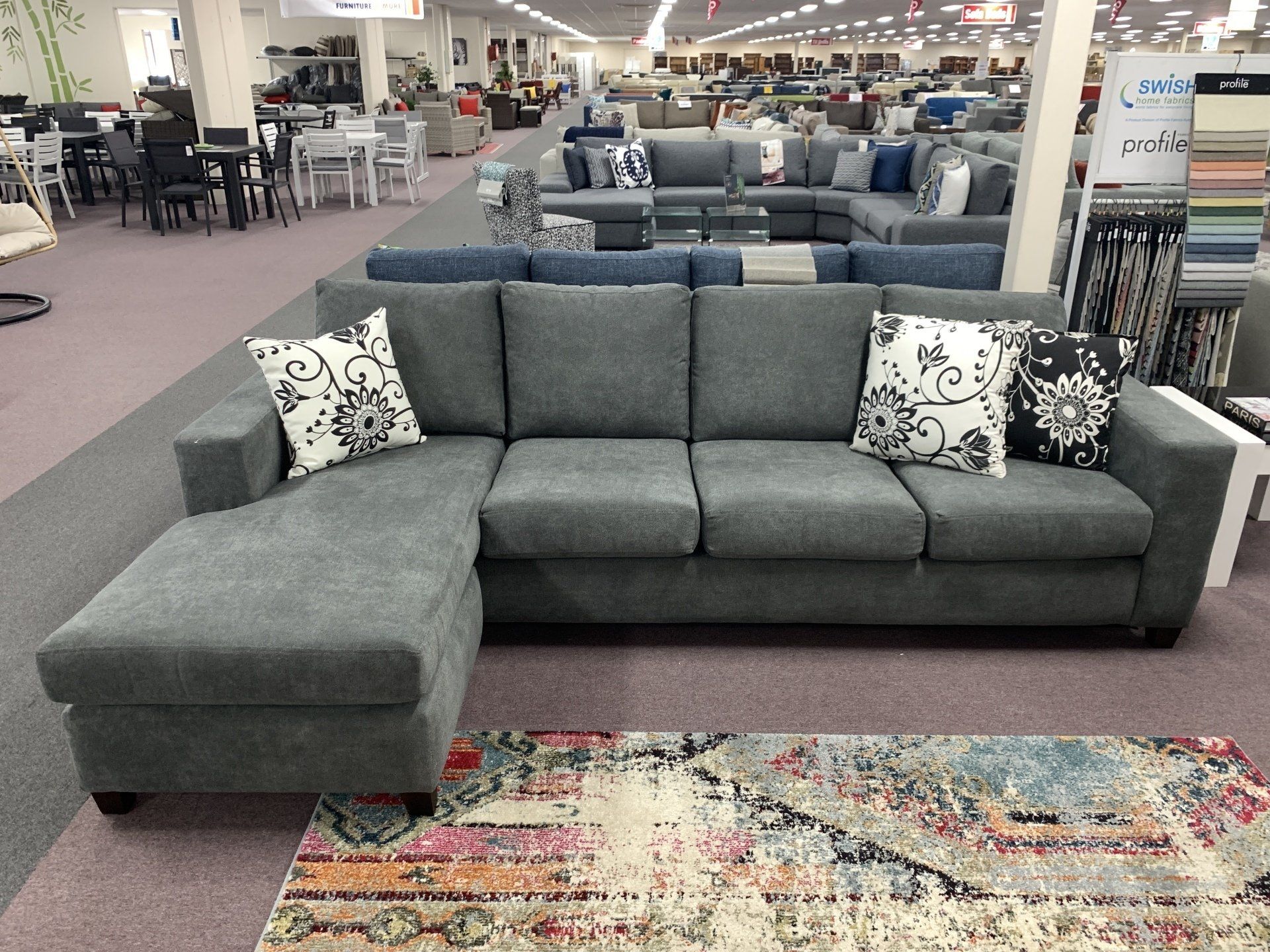 Fabric Sofas for Brisbane Furniture ‘N’ More Super Warehouse