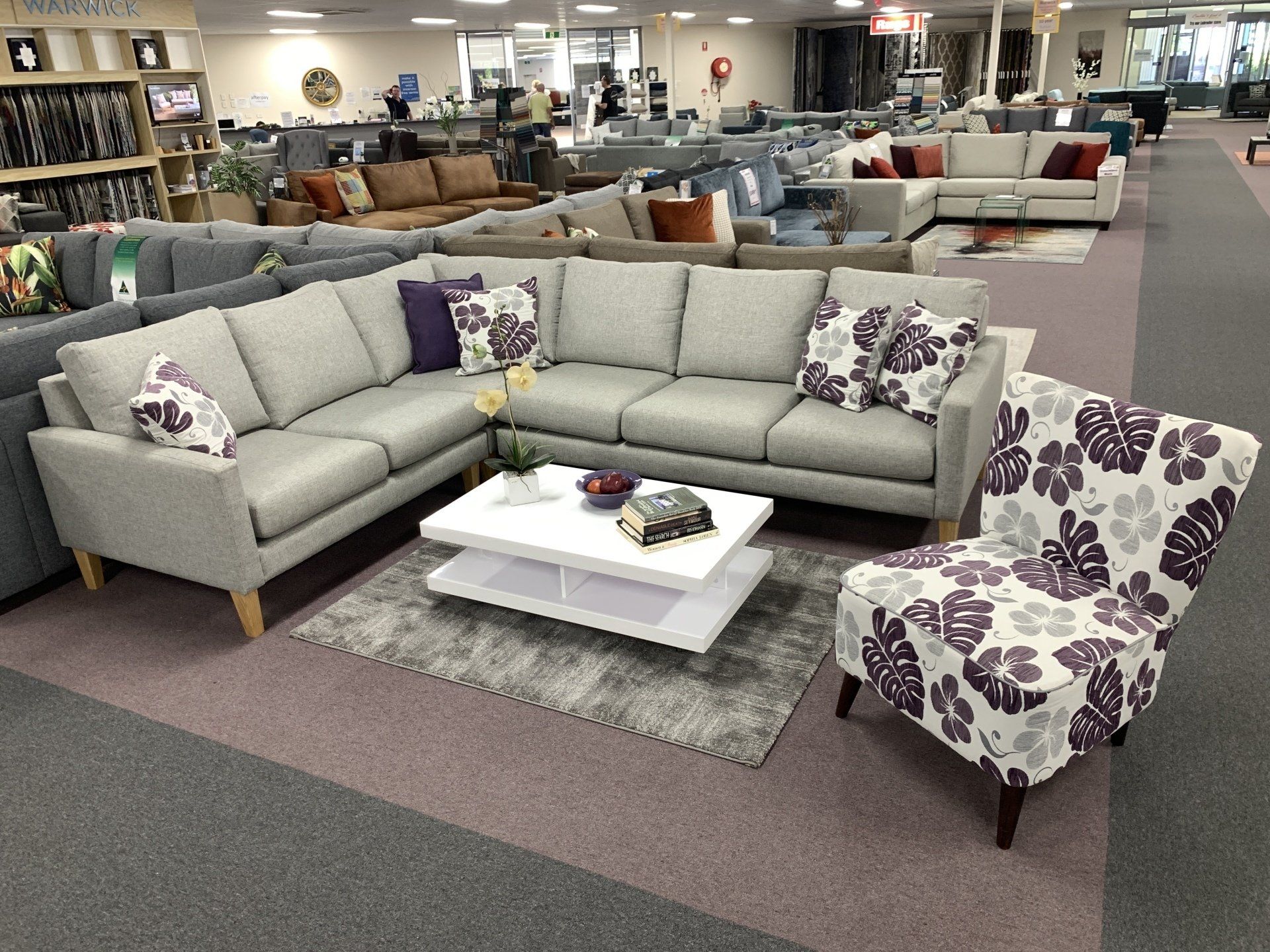 Fabric Sofas for Brisbane Furniture ‘N’ More Super Warehouse