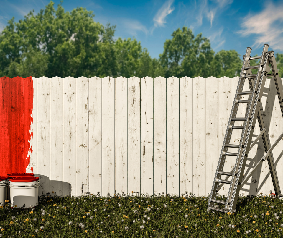 Hire Professionals To Paint Your Fence
