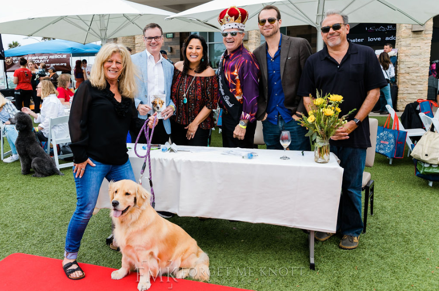 Wags N Wine Food and Wine Tasting Fundraiser for dog rescue