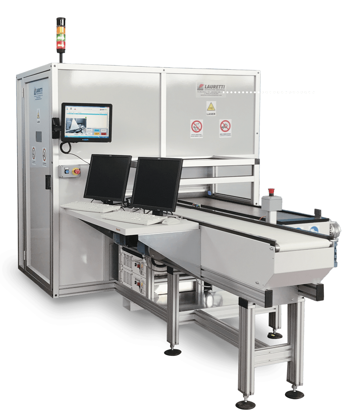 Stazioni di marcatura laser Lauretti Automazioni Industriali Frosinone