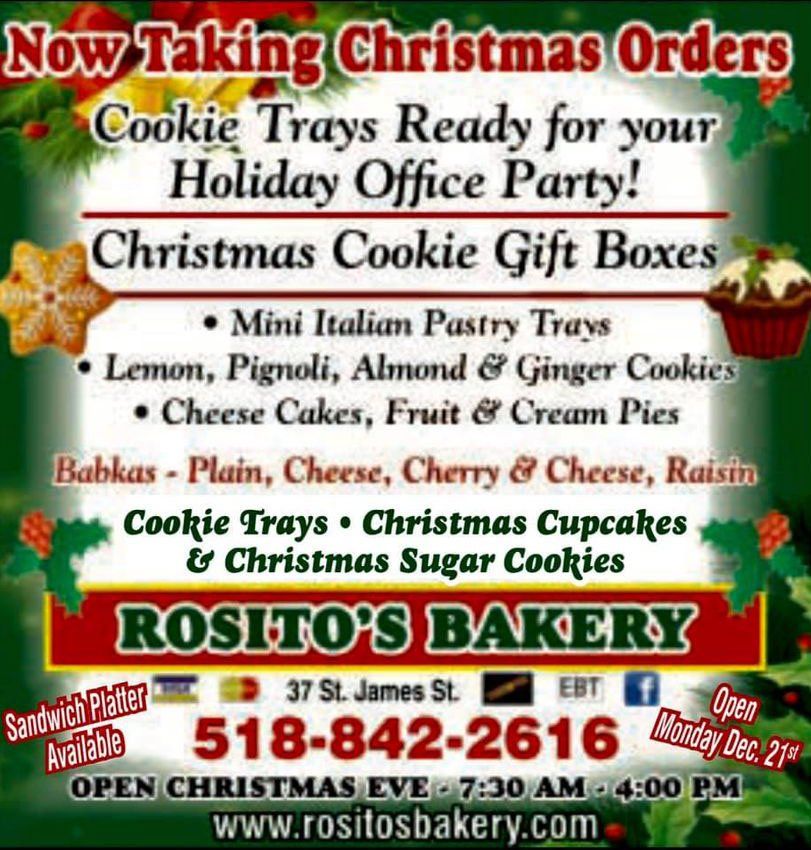 Bakery Amsterdam, New York Rosito's Bakery