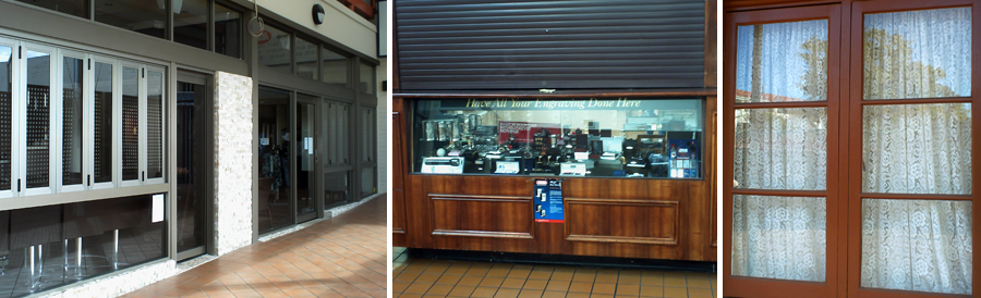 Examplea of our window glass in Perth