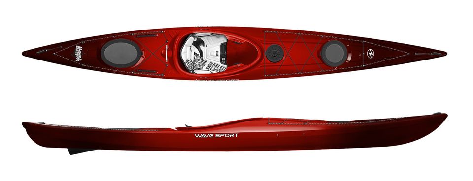 NEW! Wavesport Hydra plastic touring sea kayak