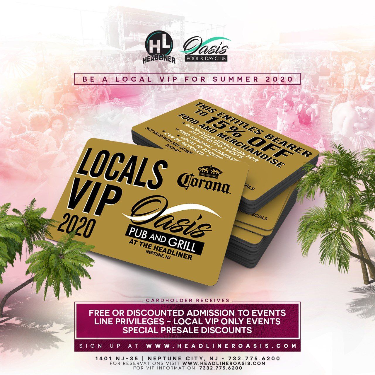 Bar Neptune, NJ Headliner Oasis