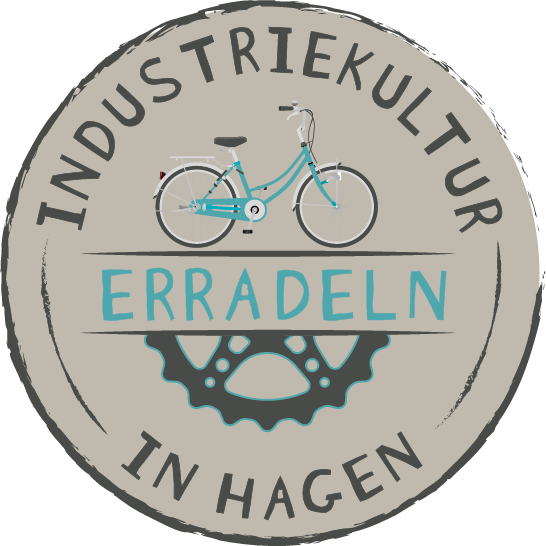 Logo Industriekultur erradeln in Hagen