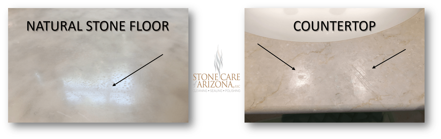 How to Remove a Water Spots on Marble, Travertine and Limestone