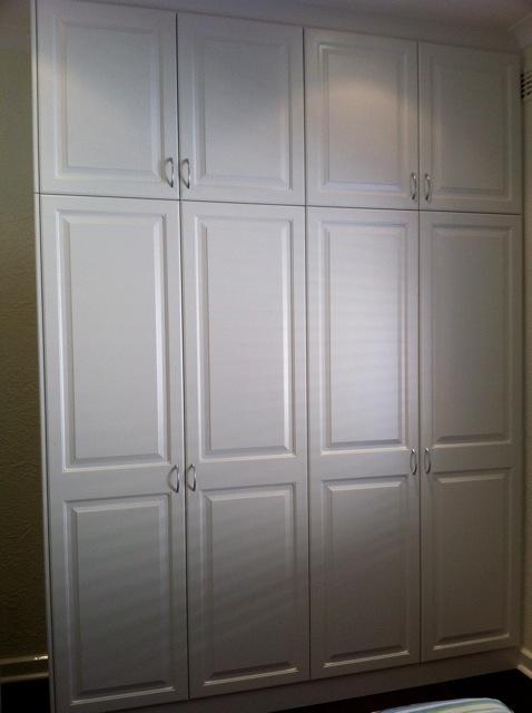 combination four door hinged with vinyl wrap doors