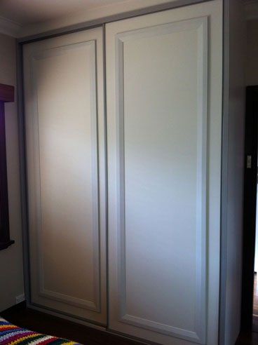 ready to paint sliding wardrobe doors