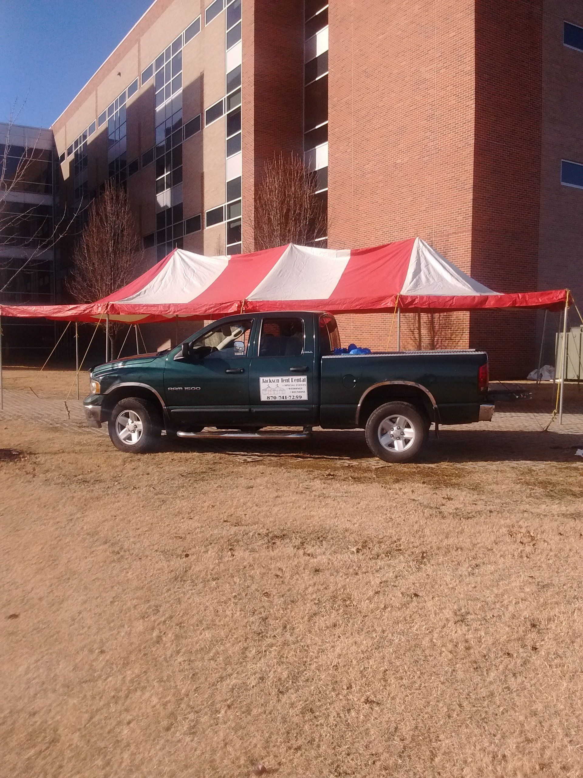 Party Tent rental Harrison AR Jackson Tent Rentals