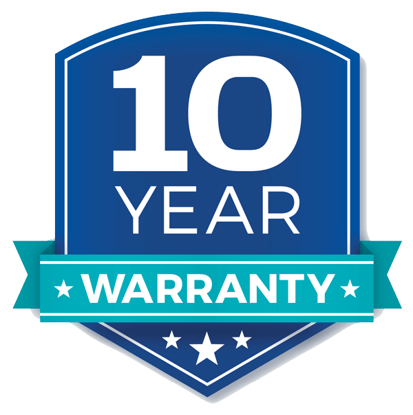 10 year warranty