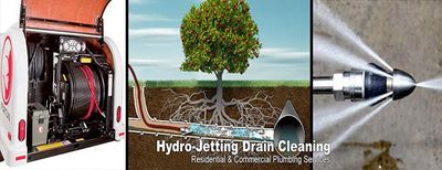 hydro jetting drain cleaning process