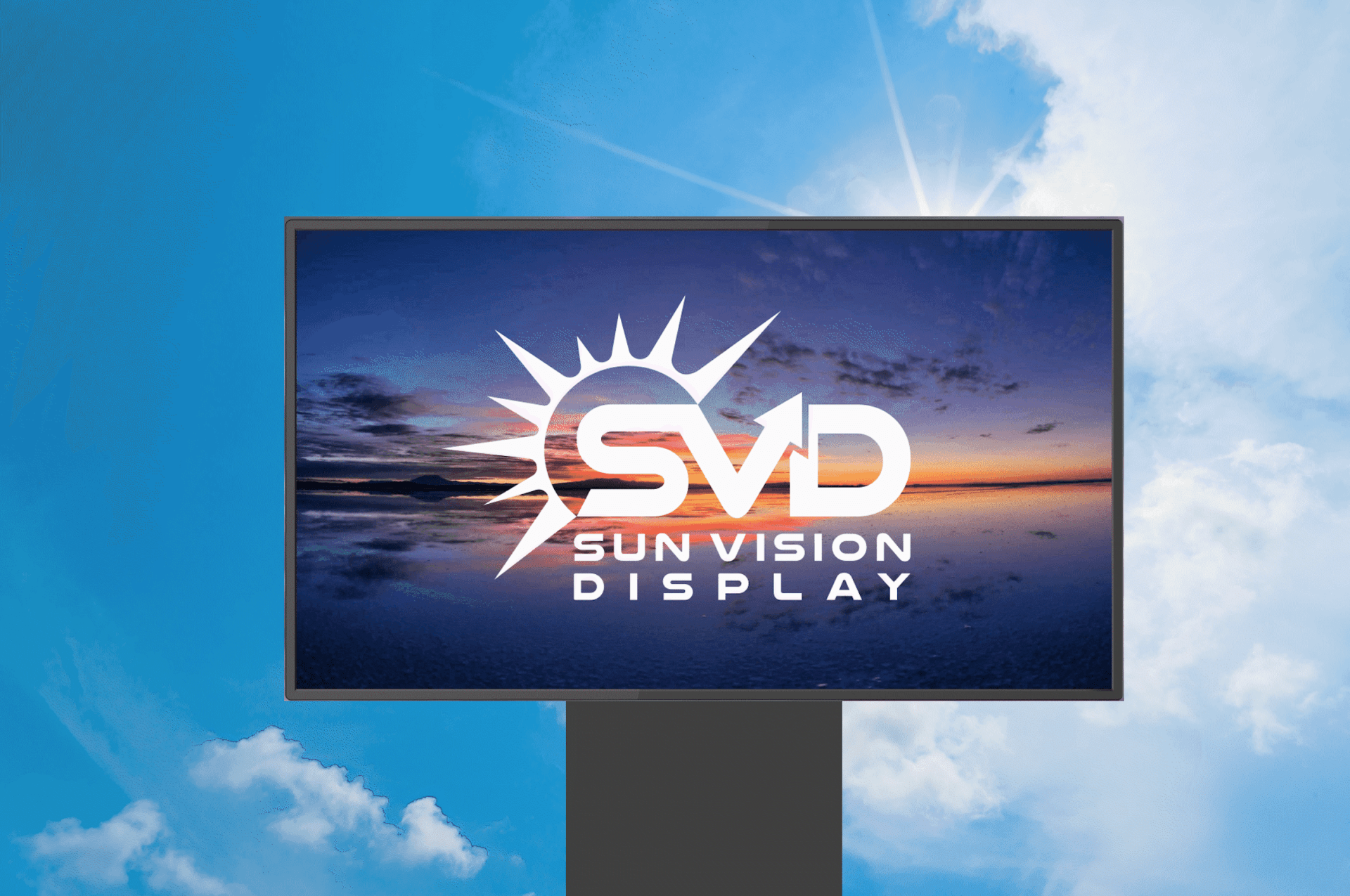 Reflective LCD Panel Technology Sun Vision Display