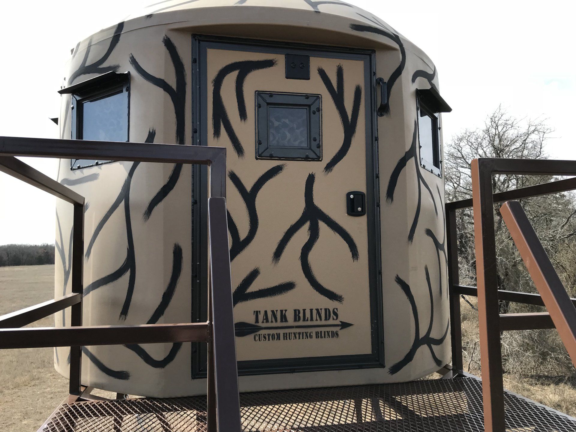 Product Photos Tank Blinds Deer Blinds Built In Texas