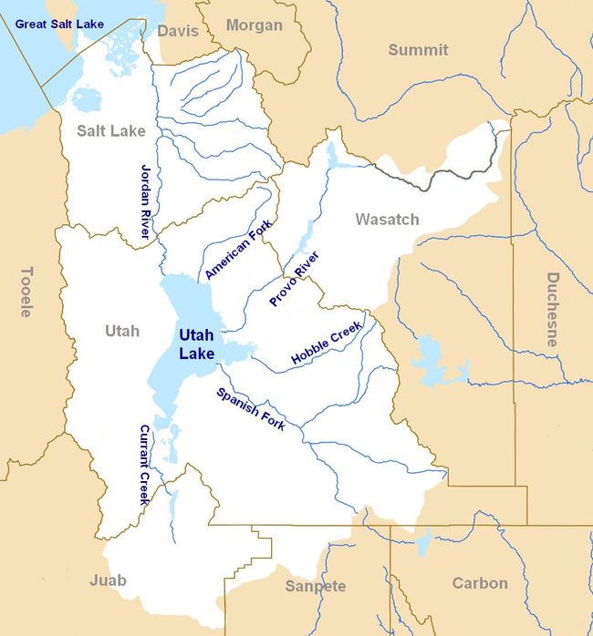 utah lake jordan river basin