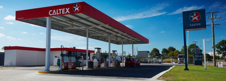 caltex gas station