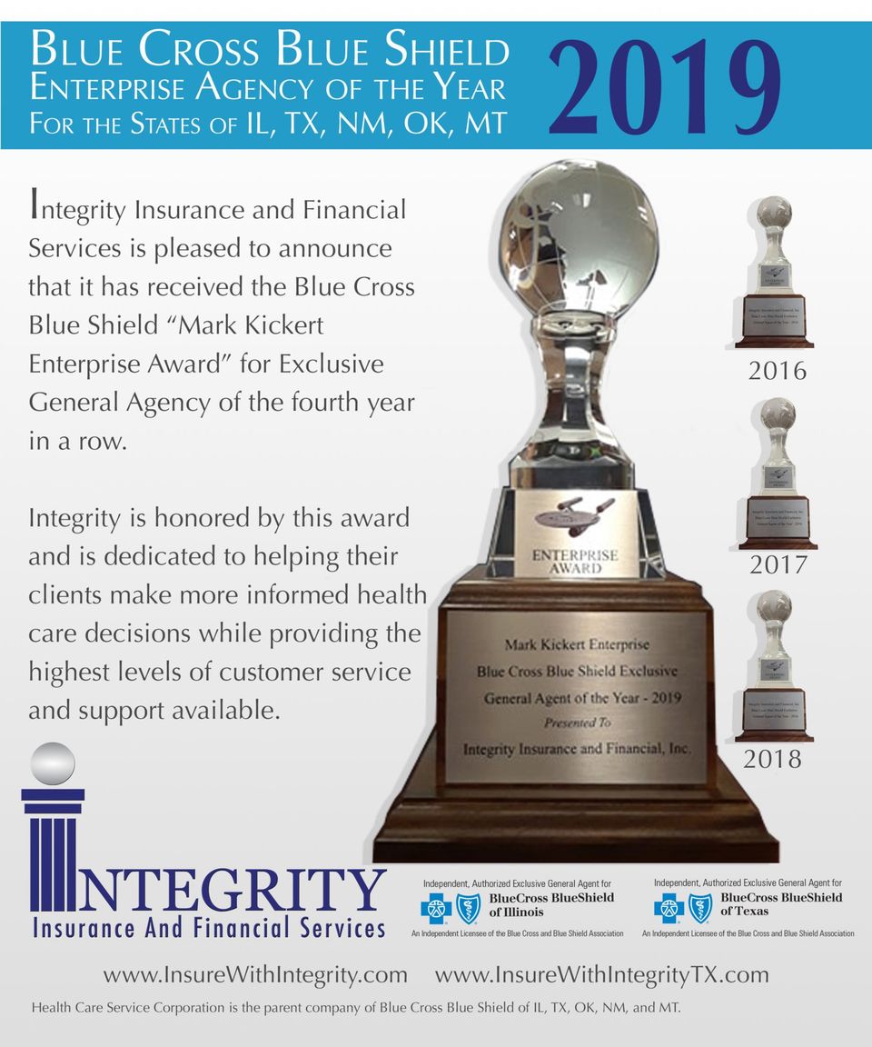 Blue Cross Blue Shield Enterprise Agency of the Year.