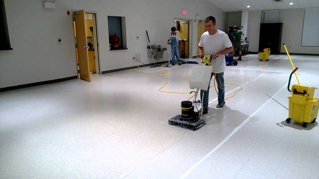 Stripping And Waxing Floors