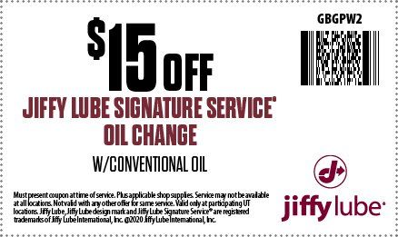 jiffy lube omaha ne coupons