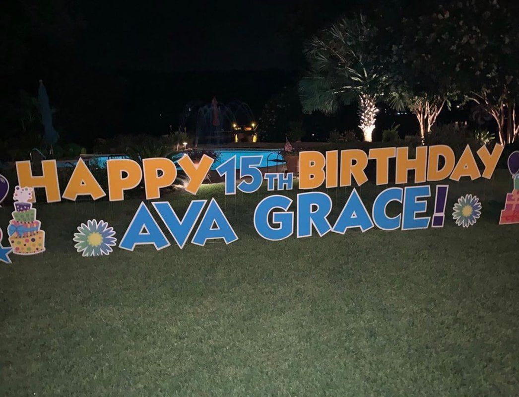 Sign Rentals Near Me Happy Birthday Yard Signs Near Me Denver CO