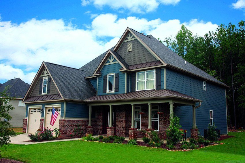 Red Brick Meets James Hardie® Siding